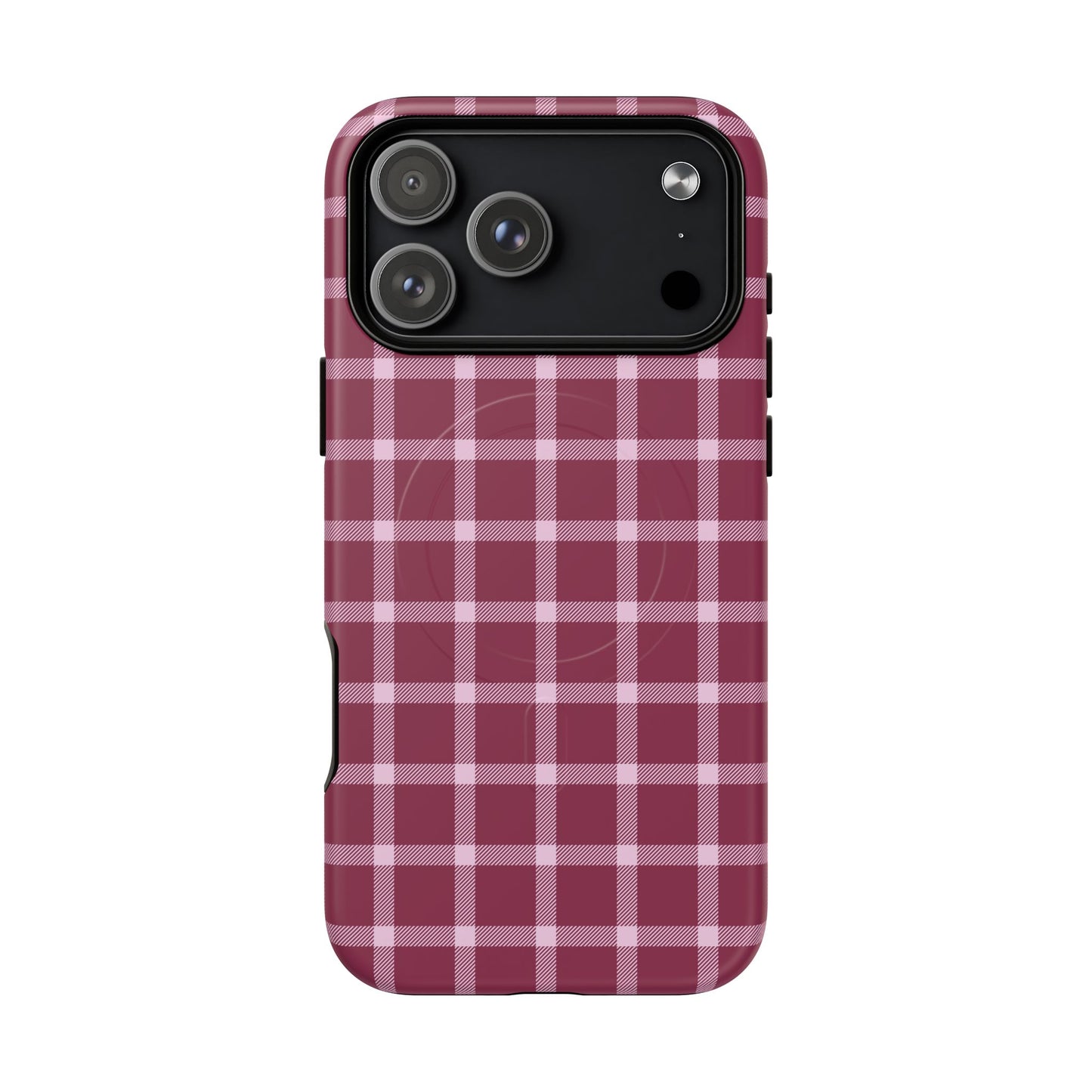 Mulberry Plaid | MagSafe Tough