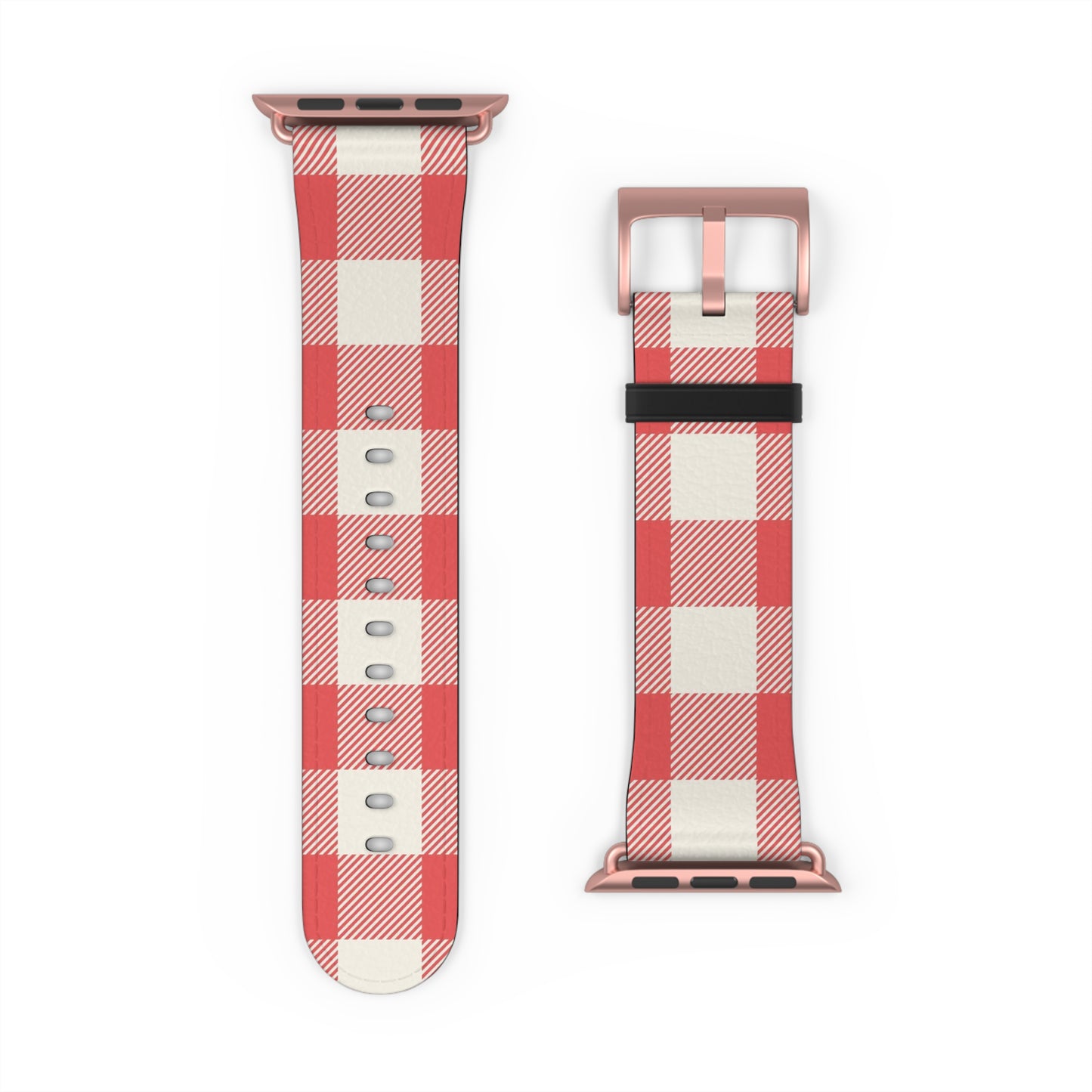 Red Gingham | Apple Watch Band