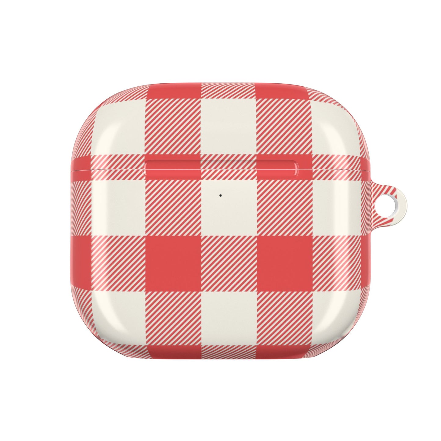 Red Gingham | Apple Airpods Case