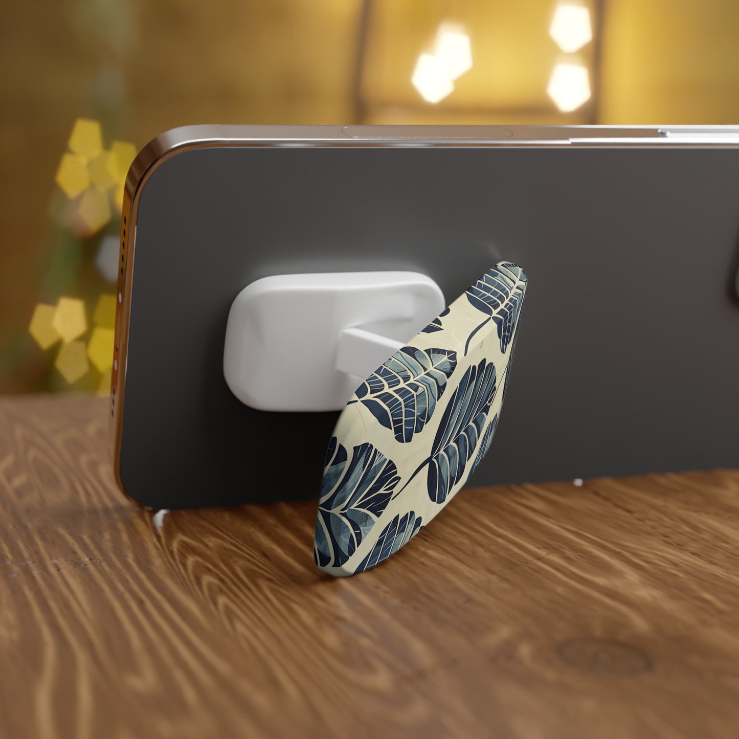 Indigo Leaf | Phone Grip
