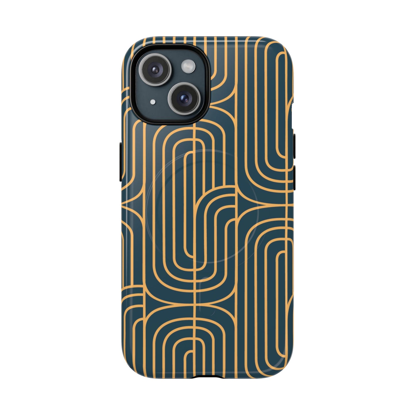 Gold On Teal | MagSafe Tough