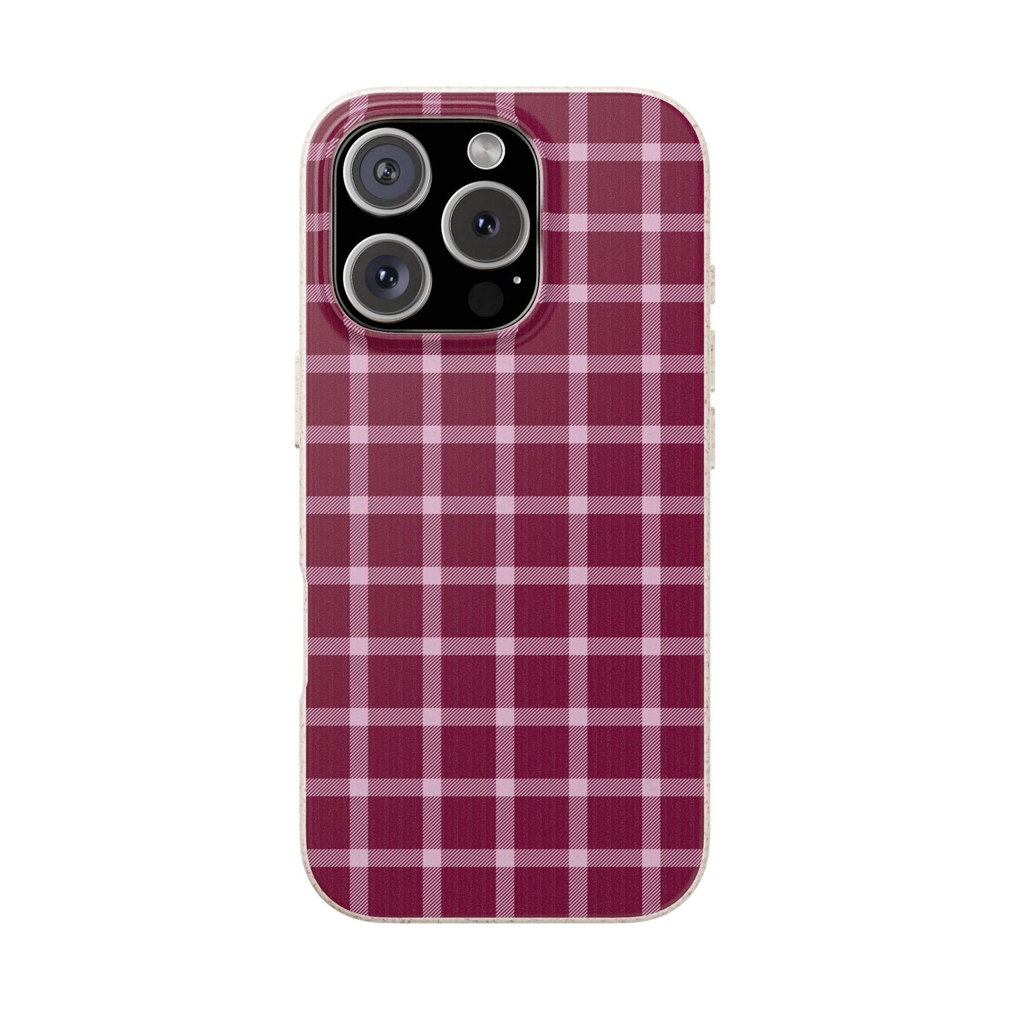 Mulberry Plaid | Biodegradable
