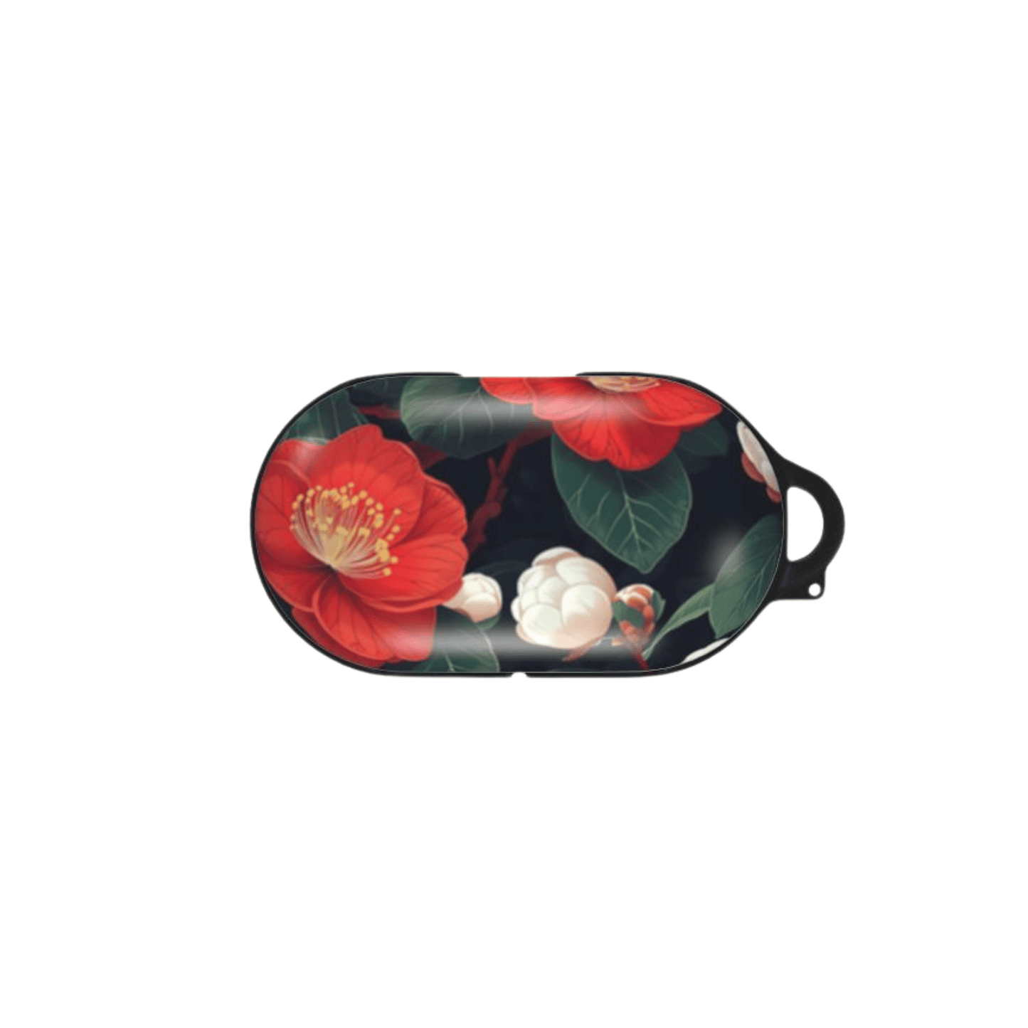 Floral-patterned product on a white background
