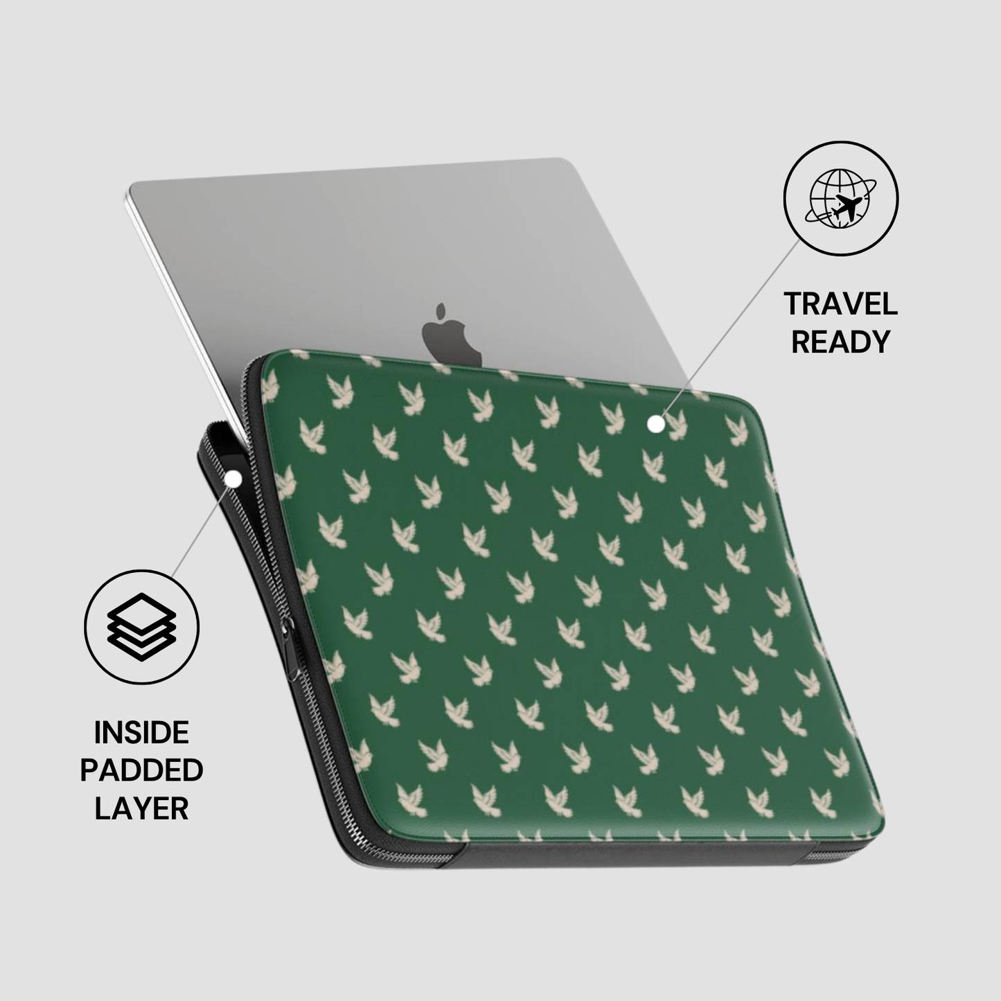 Royal Dove | Premium Laptop Sleeve