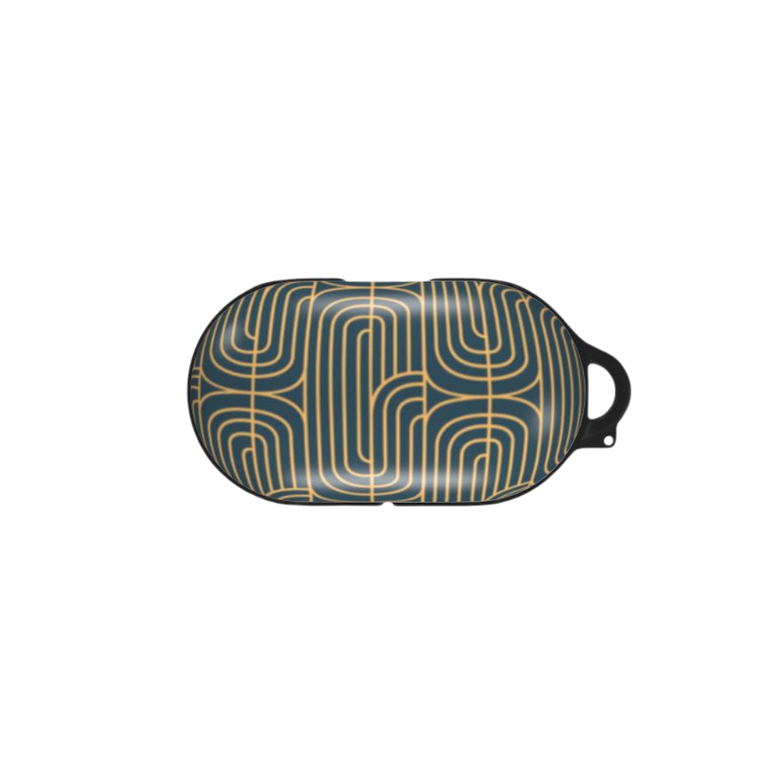 Gold on Teal | Samsung Buds Case