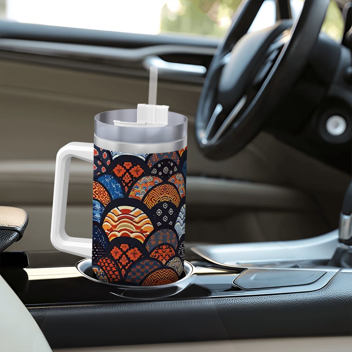 Kimono Wave | Large Tumbler