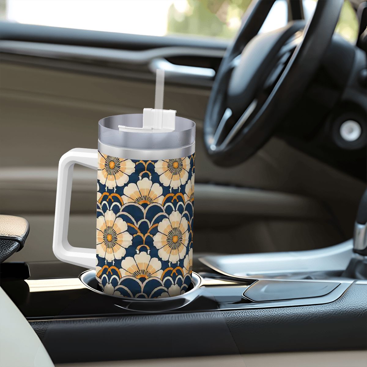 Ivory Bloom | Large Tumbler