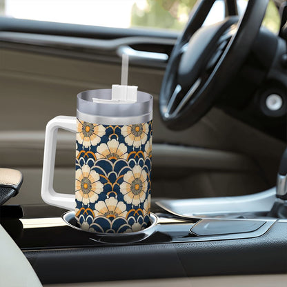 Ivory Bloom | Large Tumbler