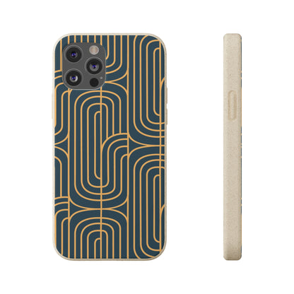 Gold on Teal | Biodegradable