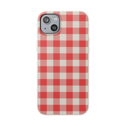 Red Gingham | Biodegradable