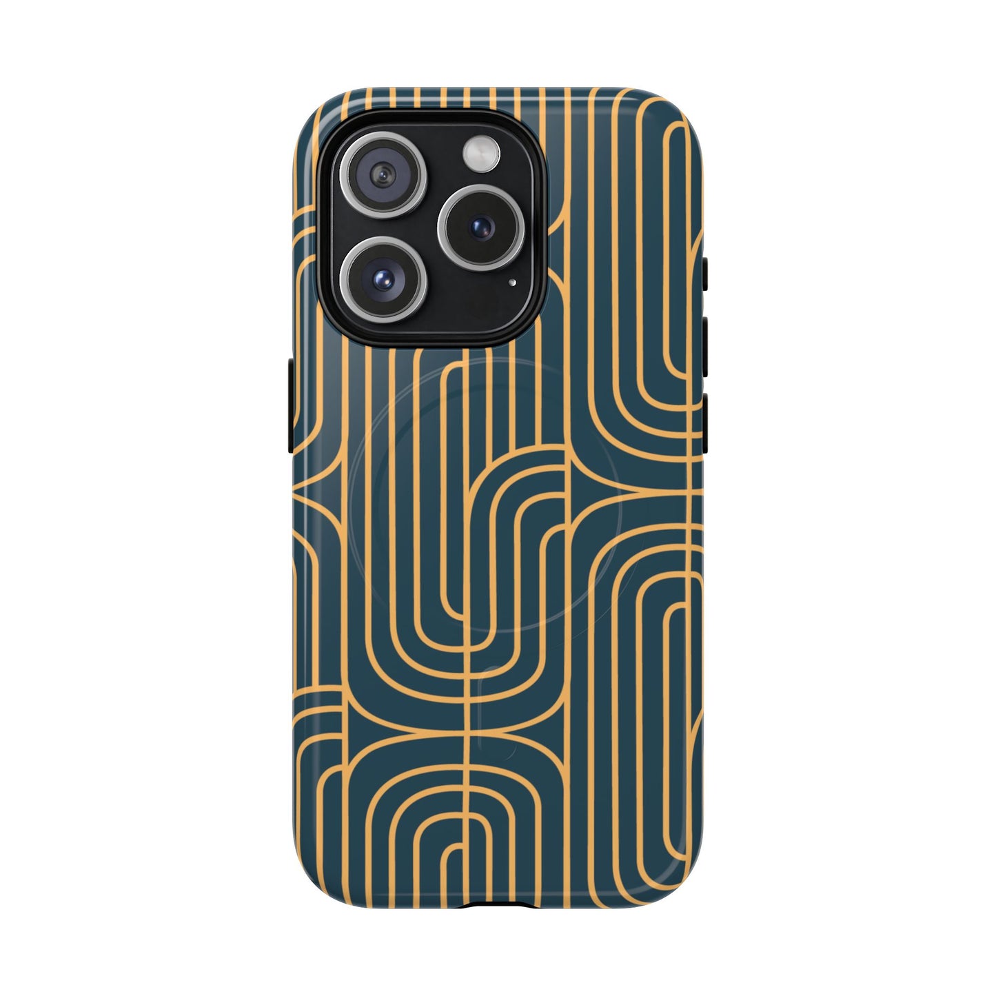 Gold On Teal | MagSafe Tough