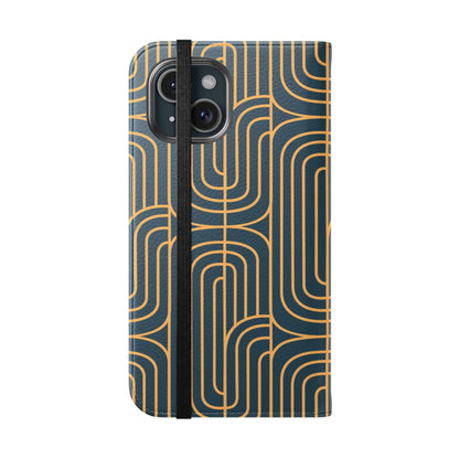 Gold on Teal | Flip