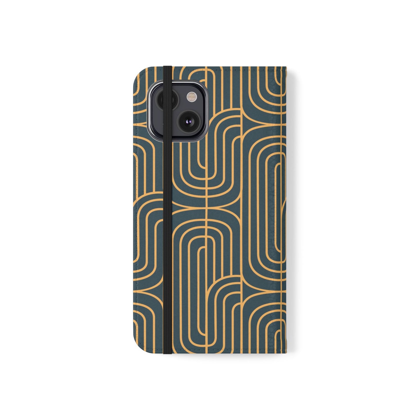 Gold on Teal | Flip