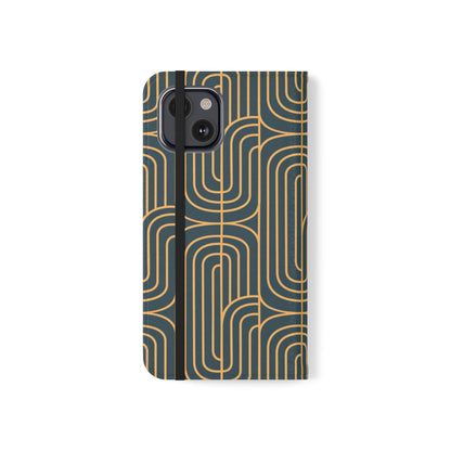 Gold on Teal | Flip