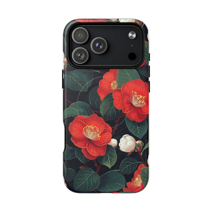 Midnight Camellia | MagSafe Tough
