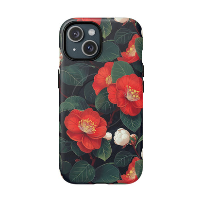 Midnight Camellia | MagSafe Tough
