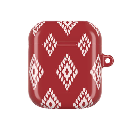 Ruby Ikat | Apple Airpods Case