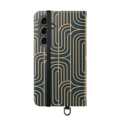 Gold on Teal | Flip