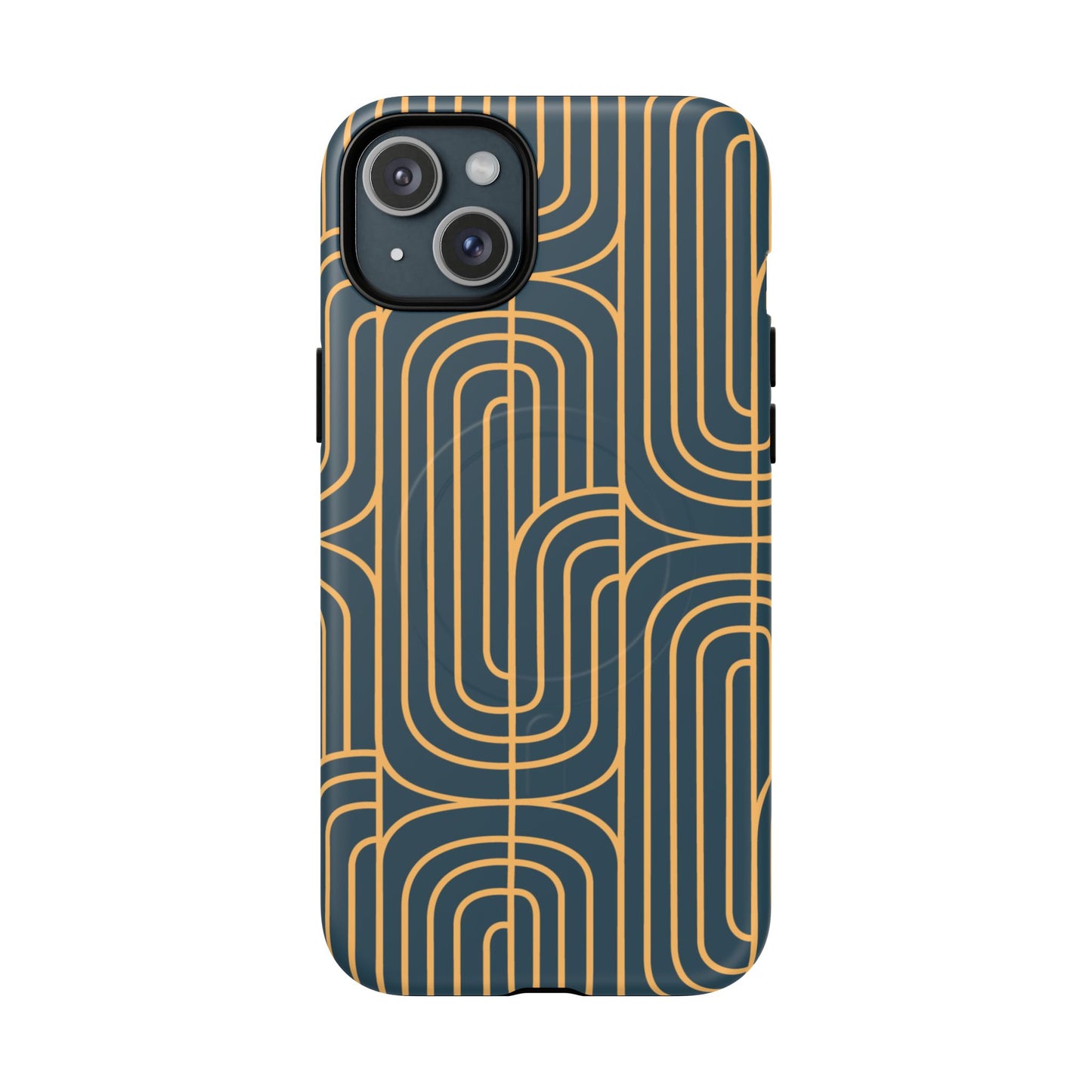Gold On Teal | MagSafe Tough