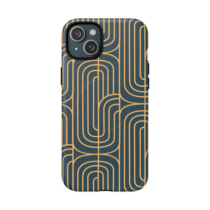 Gold On Teal | MagSafe Tough