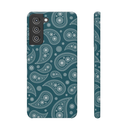 Teal Paisley | Snap