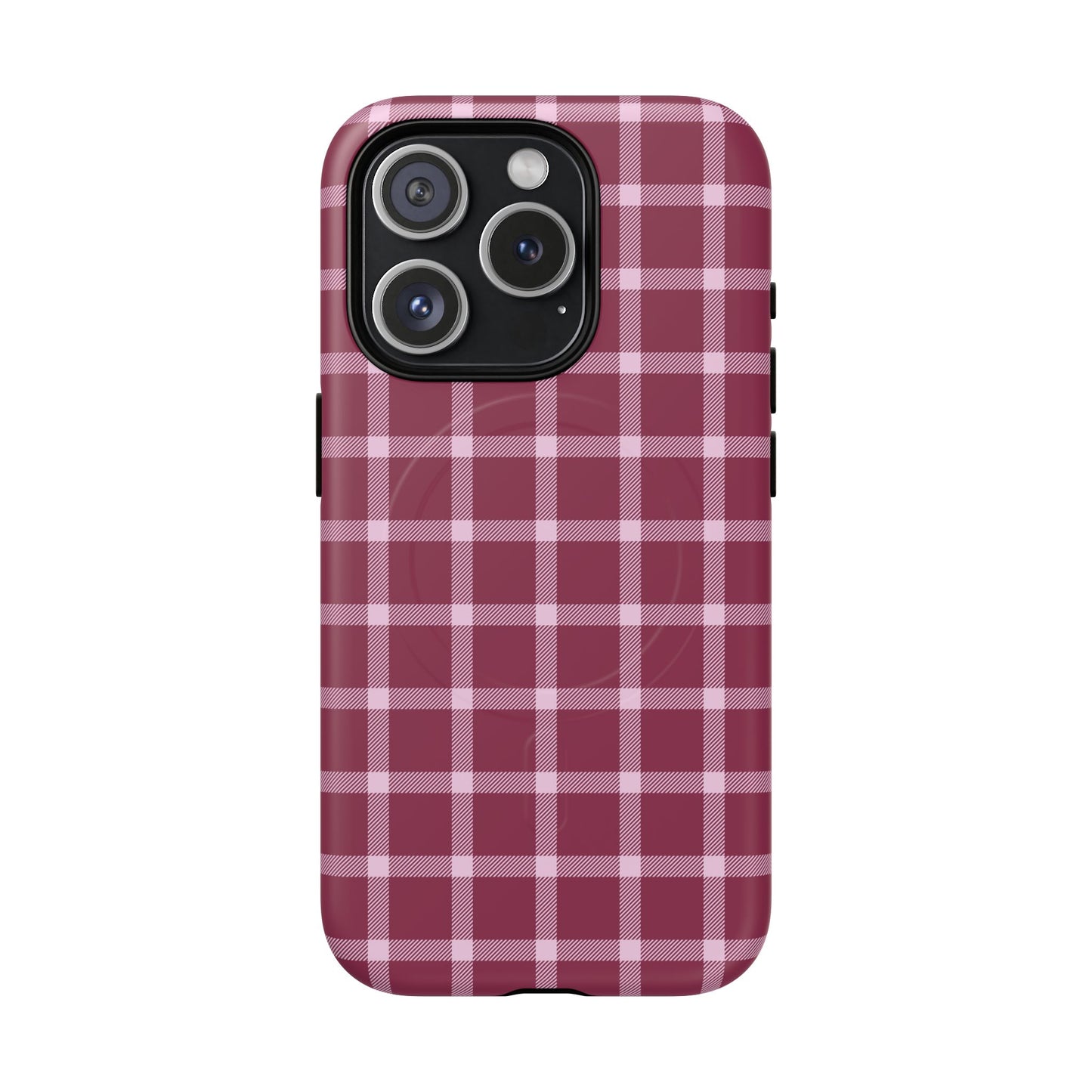 Mulberry Plaid | MagSafe Tough