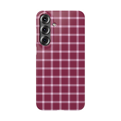 Mulberry Plaid | Snap