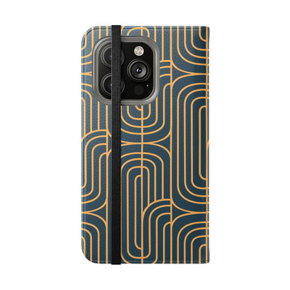 Gold on Teal | Flip
