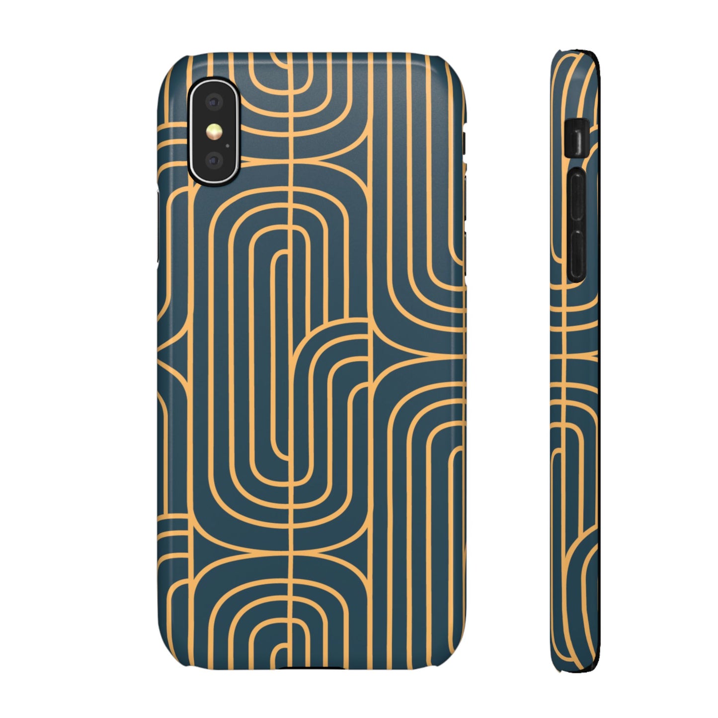 Gold On Teal | Snap
