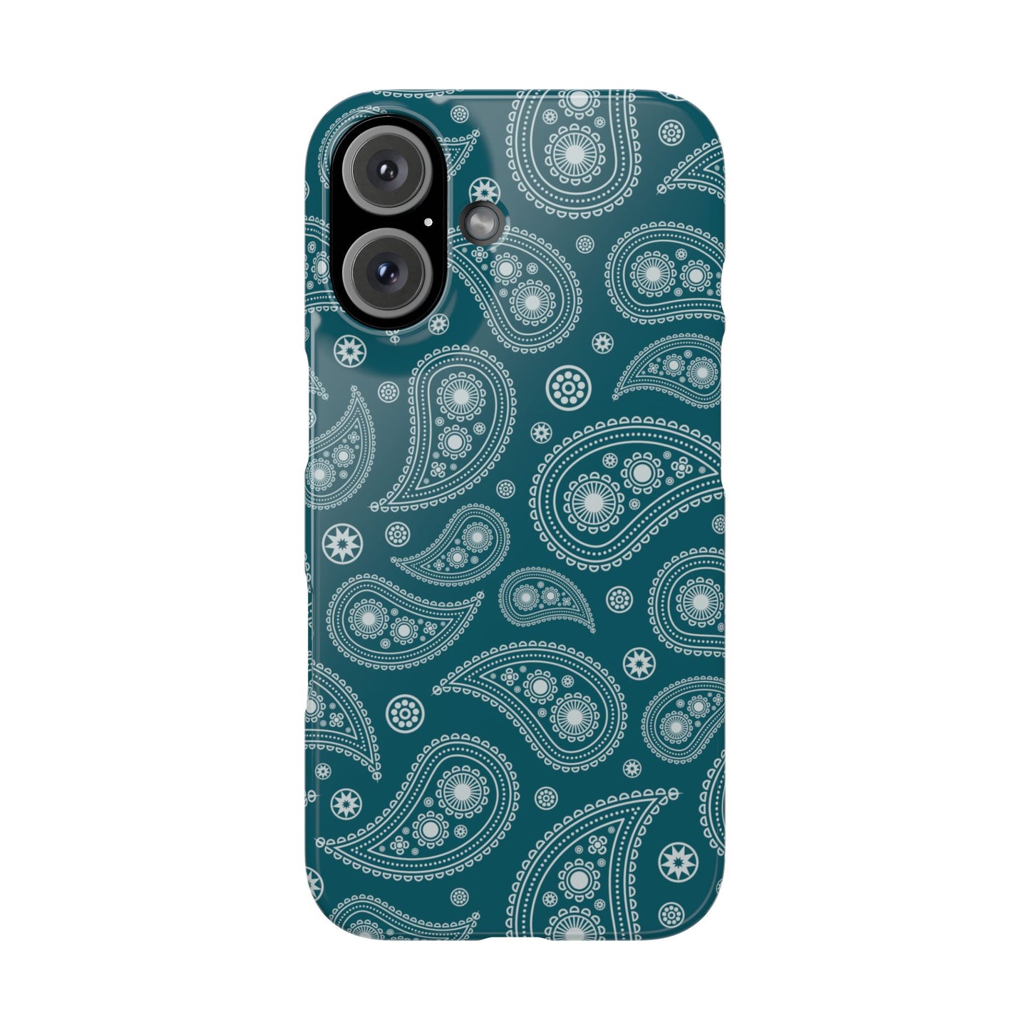Teal Paisley | Snap