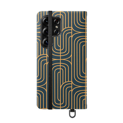 Gold on Teal | Flip
