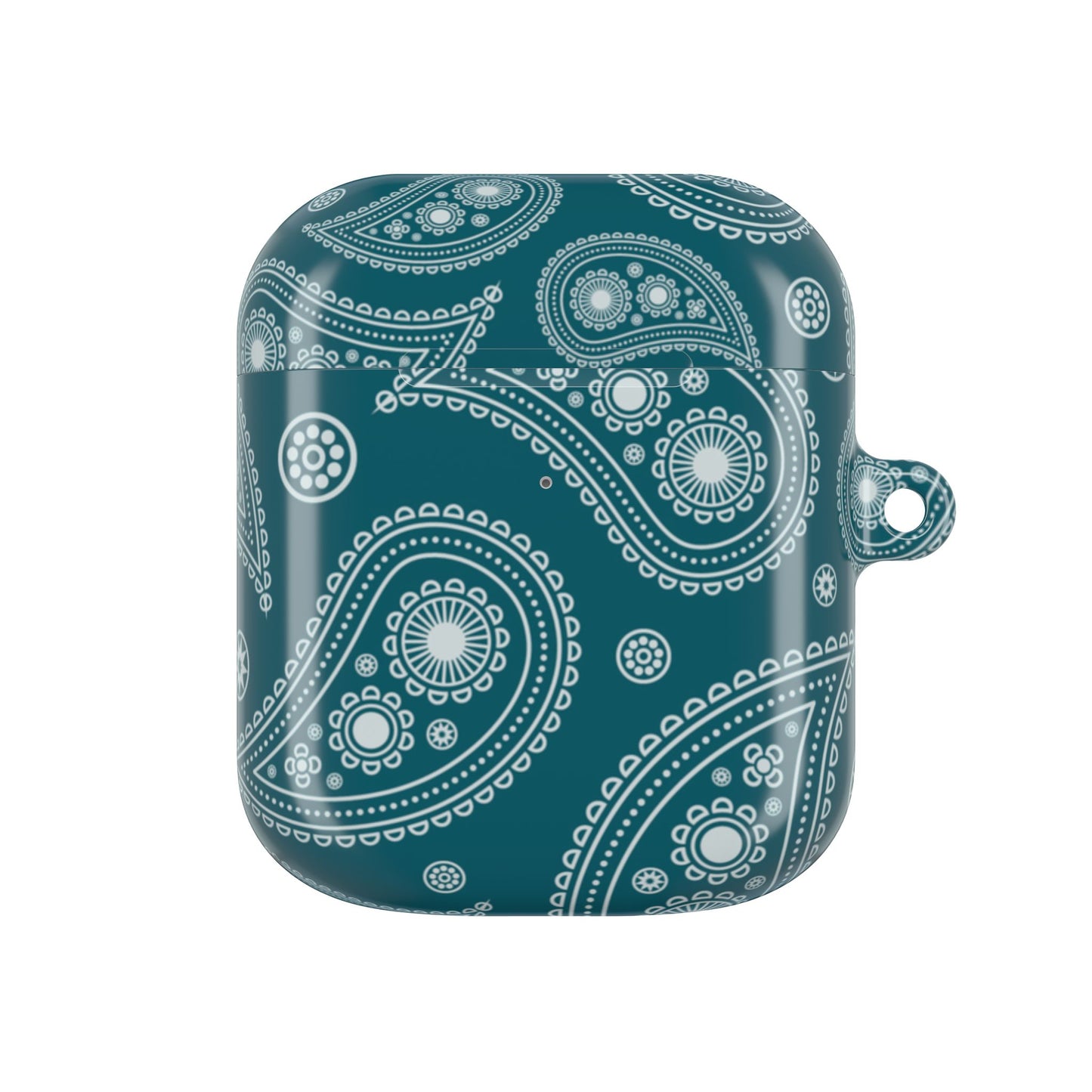 Teal Paisley | Apple Airpods Case