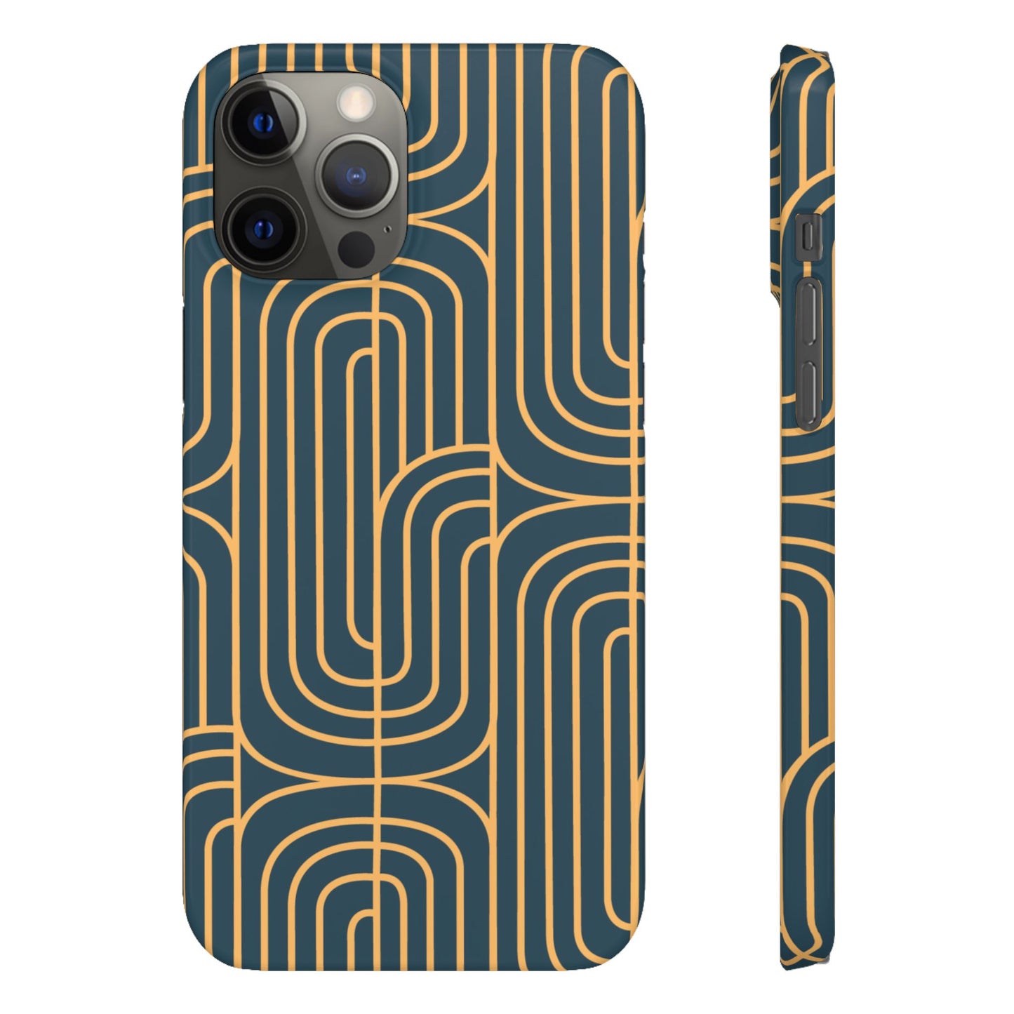 Gold On Teal | Snap