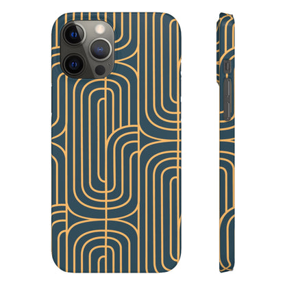 Gold On Teal | Snap