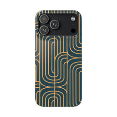 Gold On Teal | Snap