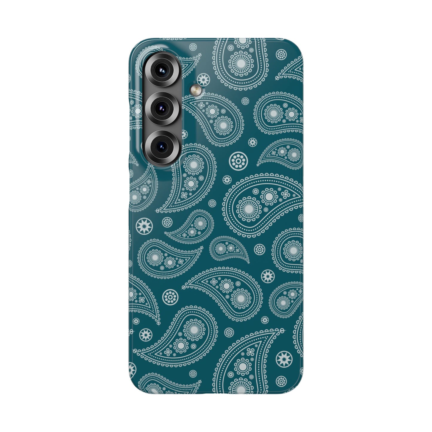 Teal Paisley | Snap