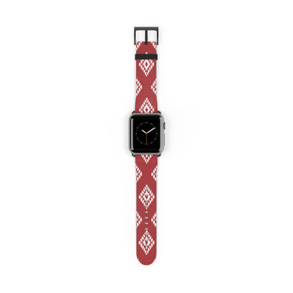 Ruby Ikat | Apple Watch Band