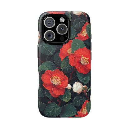 Midnight Camellia | MagSafe Tough