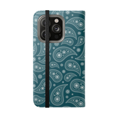 Teal Paisley | Flip