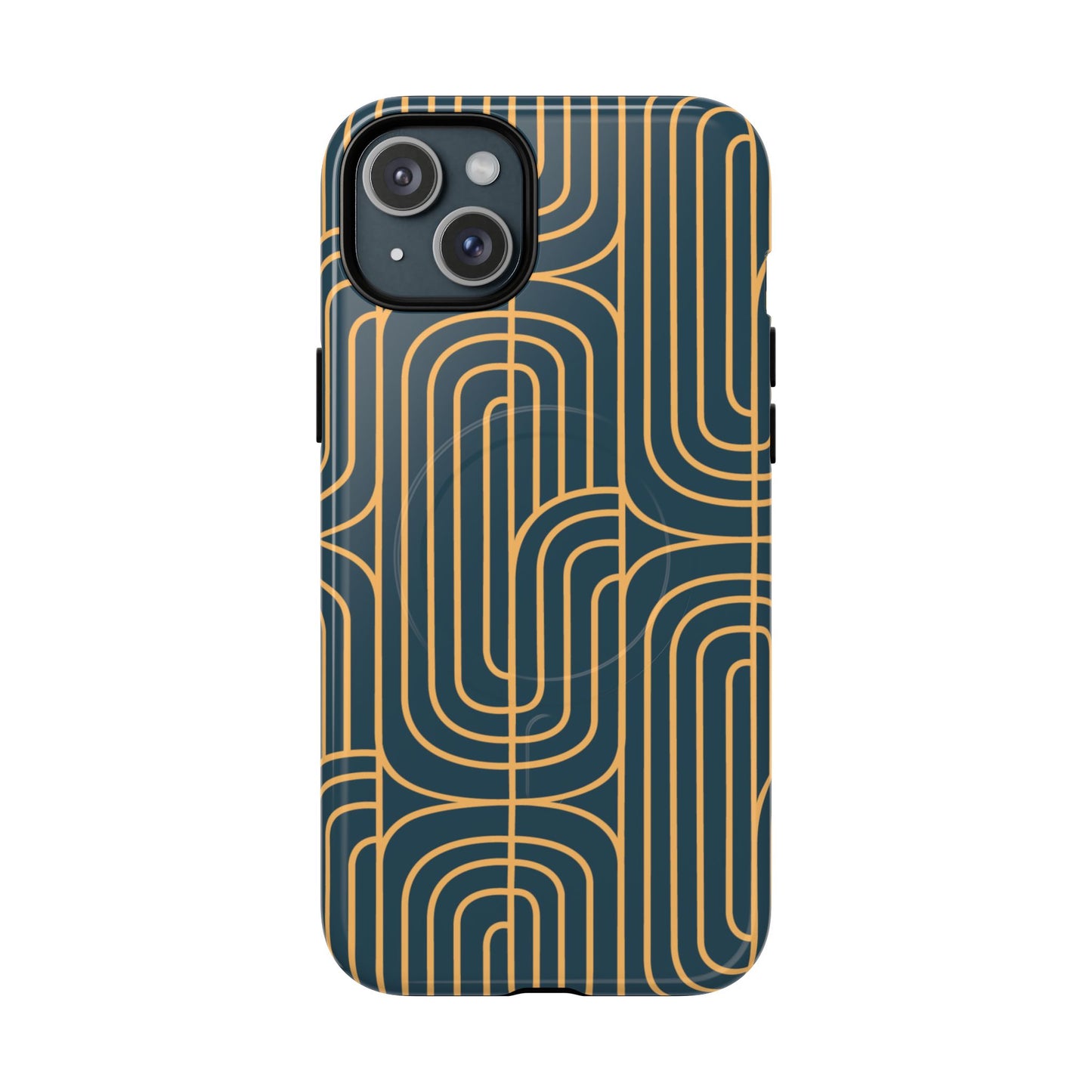 Gold On Teal | MagSafe Tough