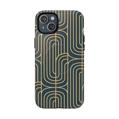 Gold On Teal | MagSafe Tough