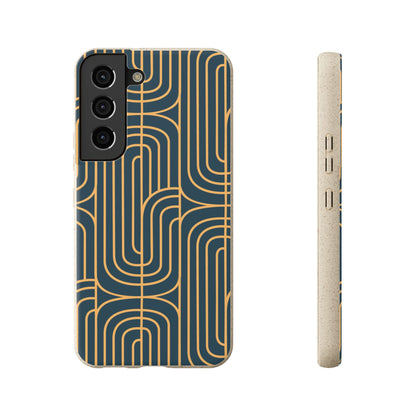 Gold on Teal | Biodegradable