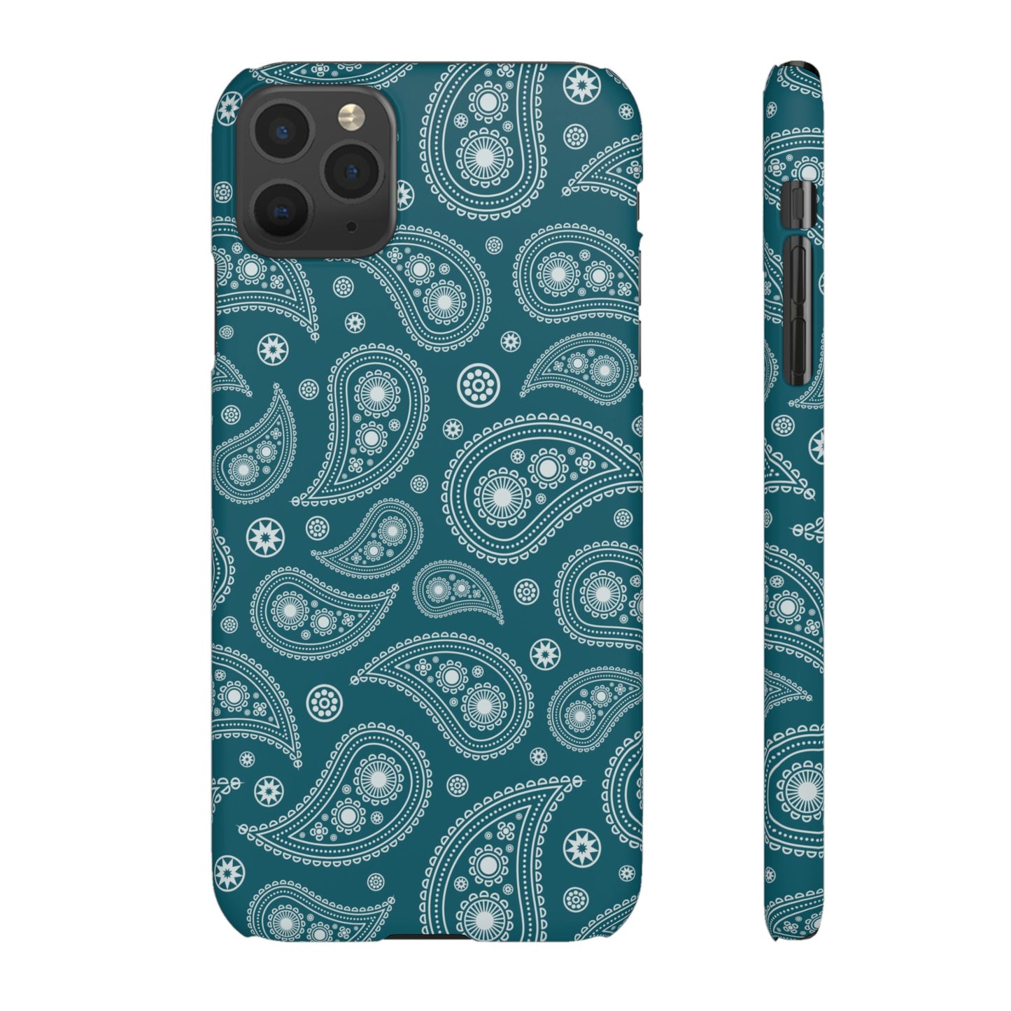 Teal Paisley | Snap