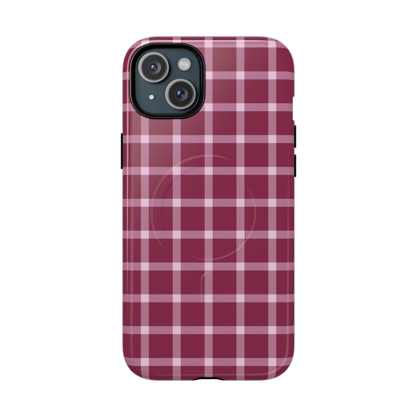 Mulberry Plaid | MagSafe Tough