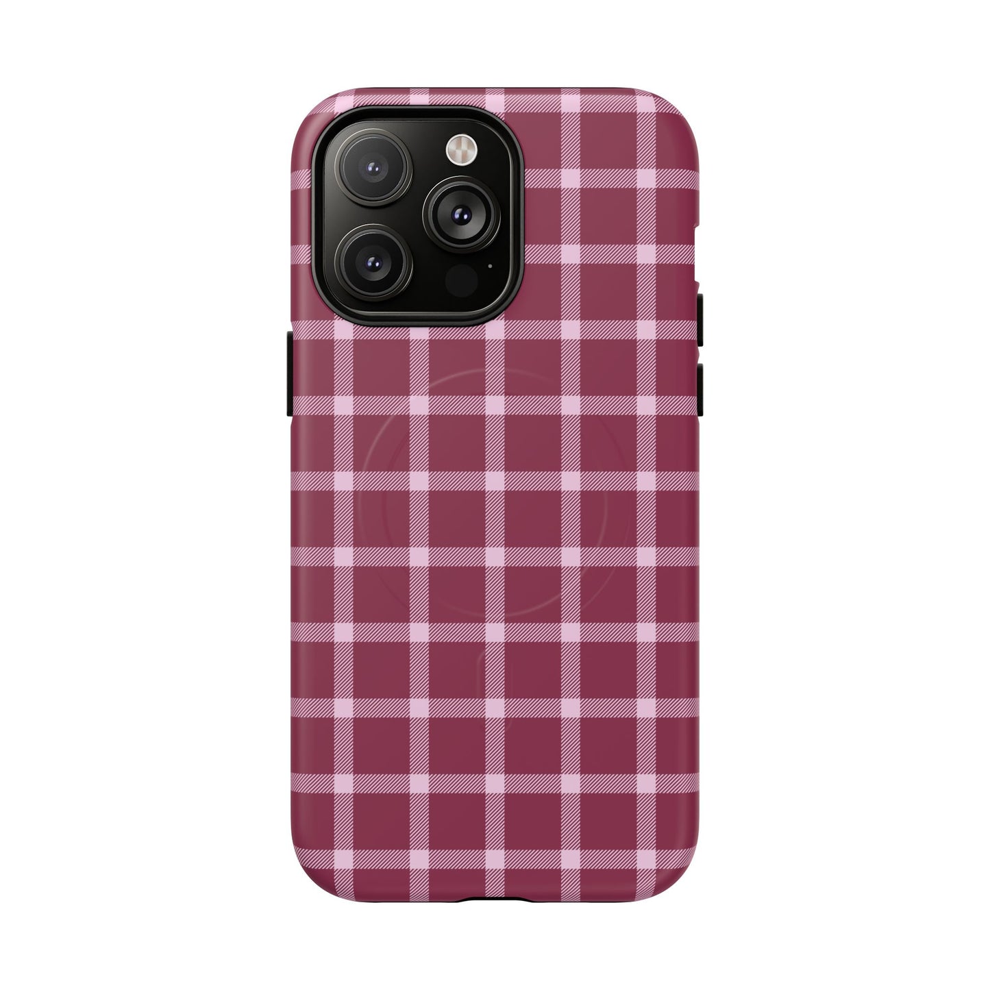 Mulberry Plaid | MagSafe Tough
