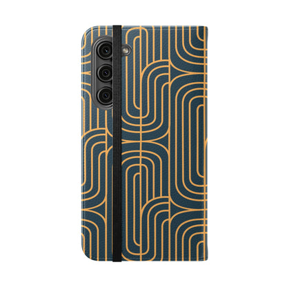 Gold on Teal | Flip