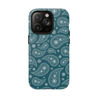 Teal Paisley | MagSafe Tough
