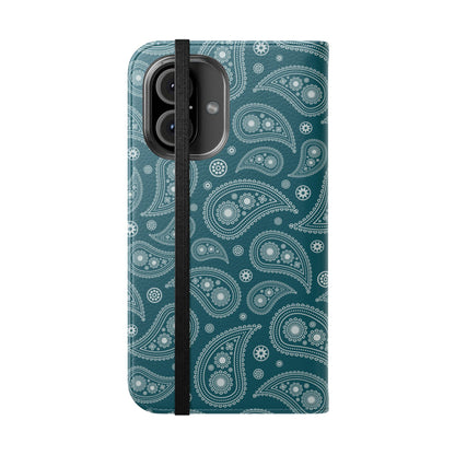 Teal Paisley | Flip