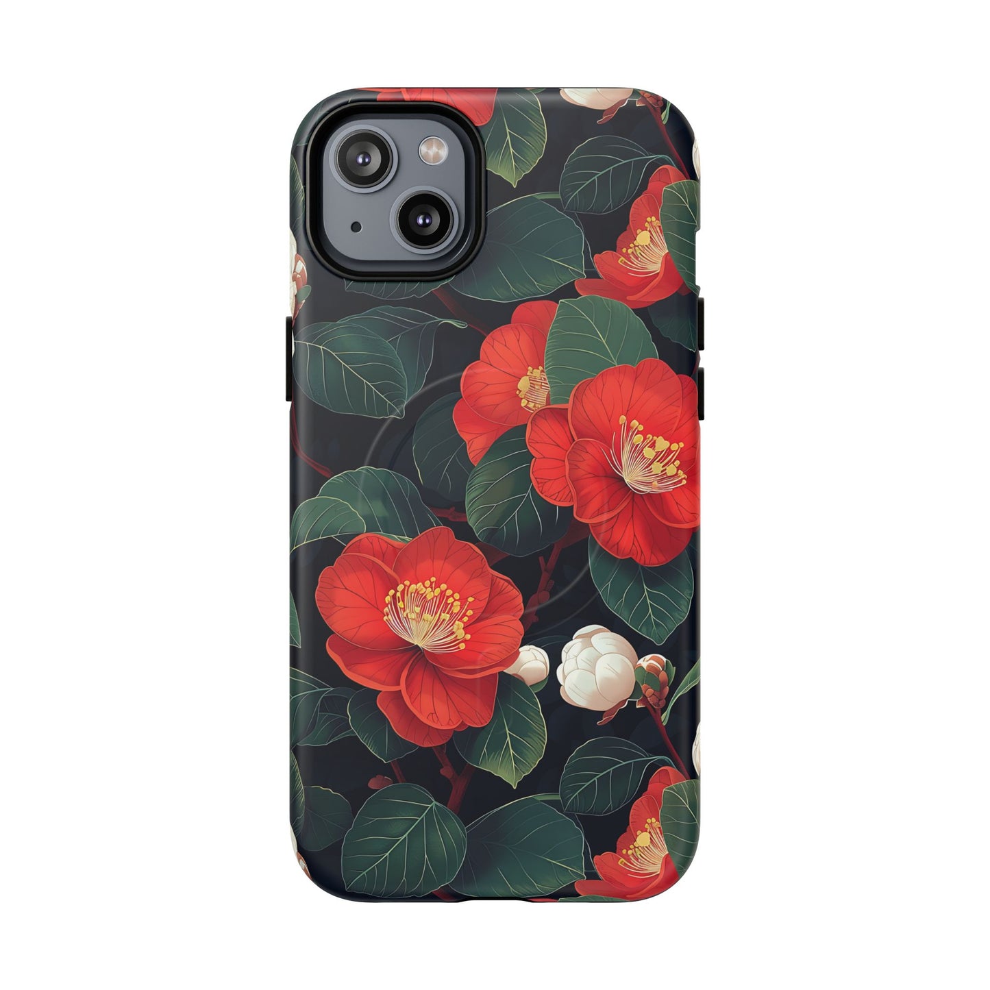 Midnight Camellia | MagSafe Tough