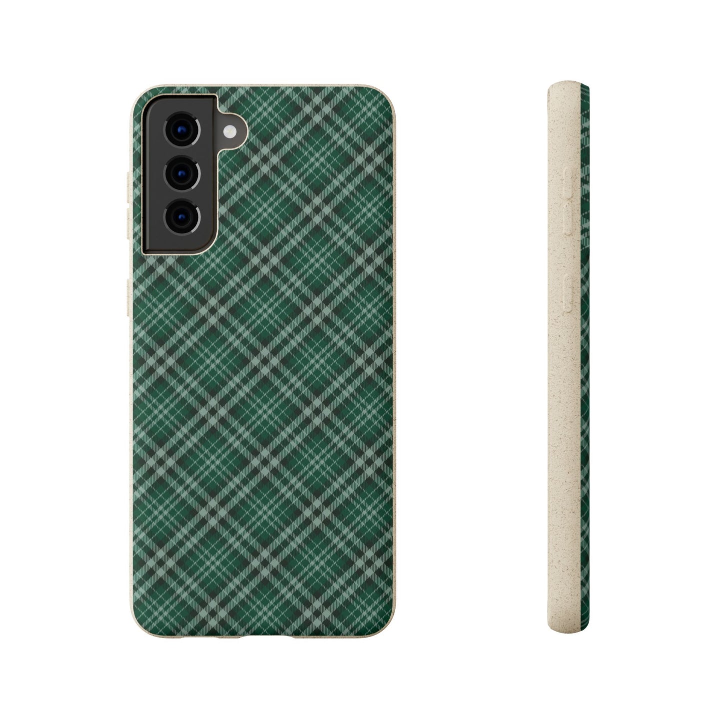 Emerald Plaid | Biodegradable
